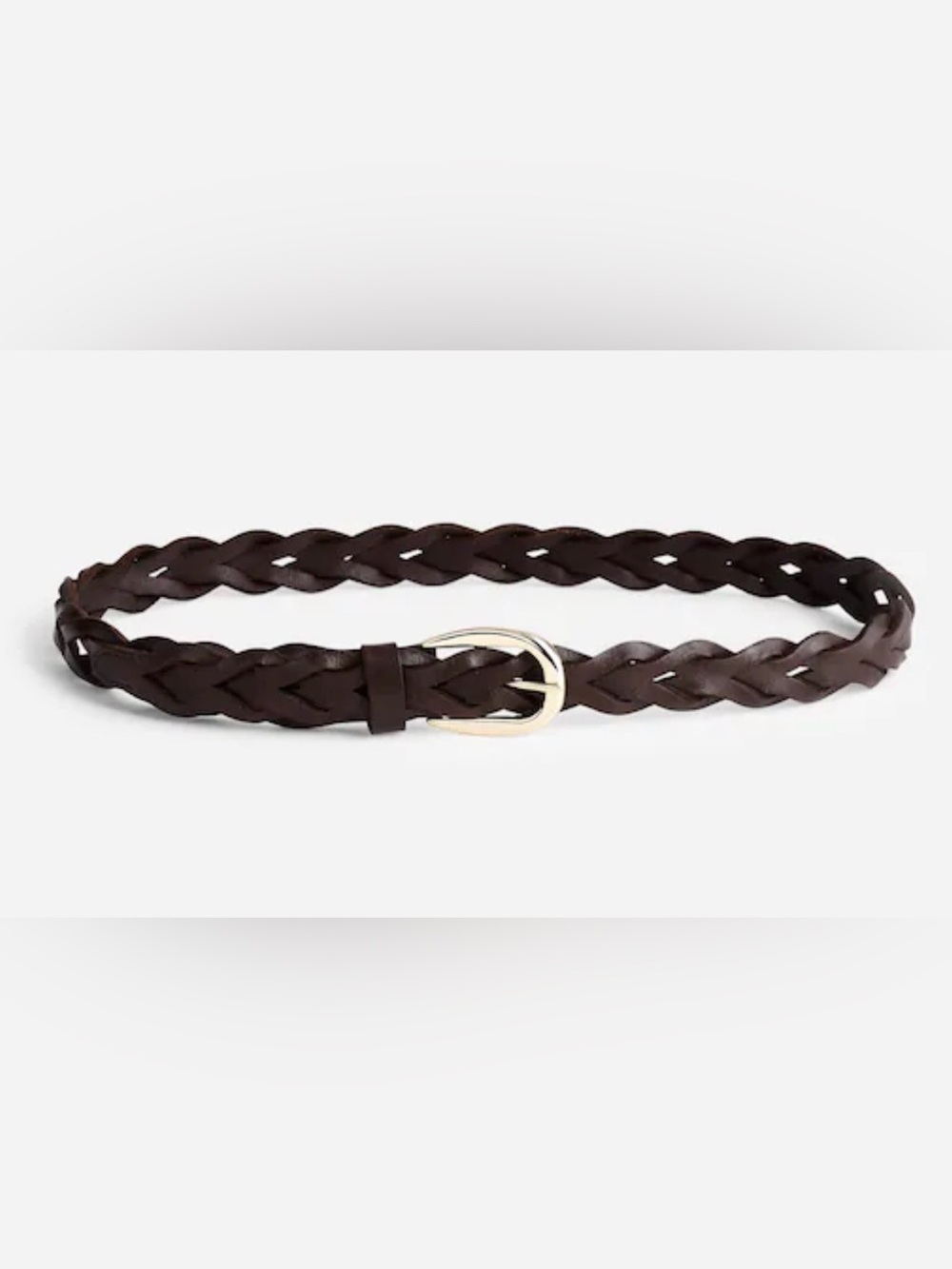 🆕 Madewell Genuine Leather Braided Belt - XXS-S